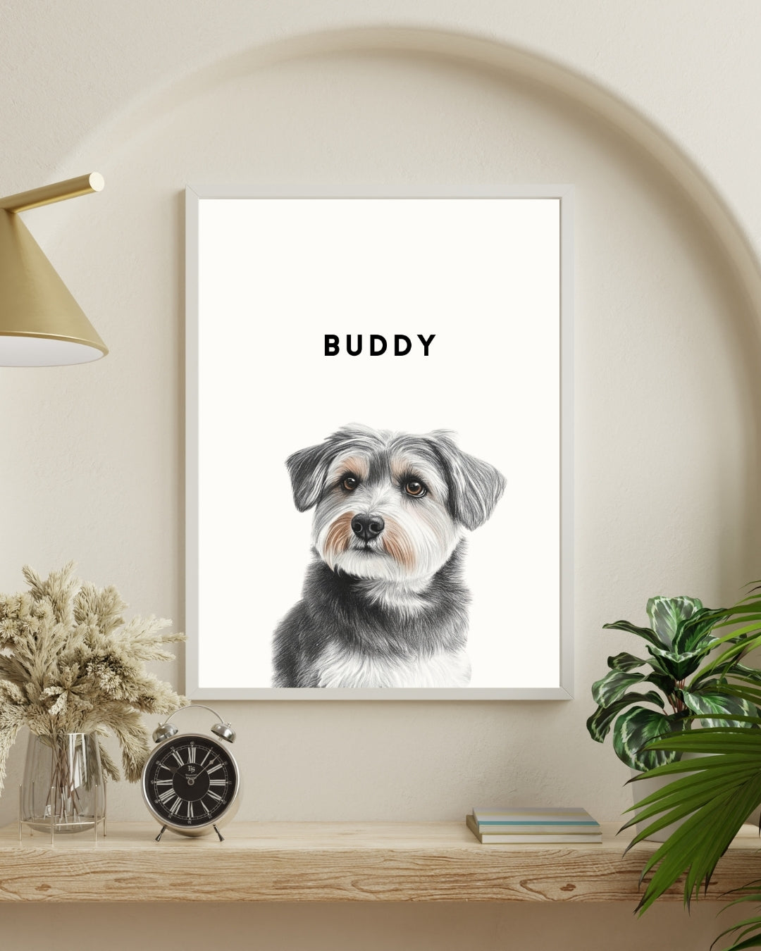 Pencil Drawing - Framed Poster