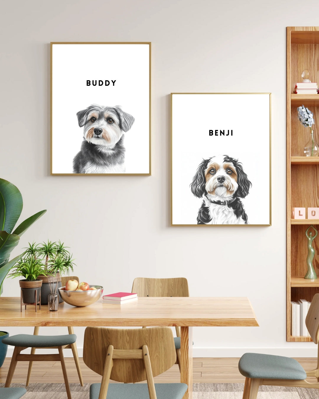 Pencil Drawing - Framed Poster